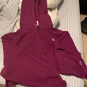 Champion cropped hoodie